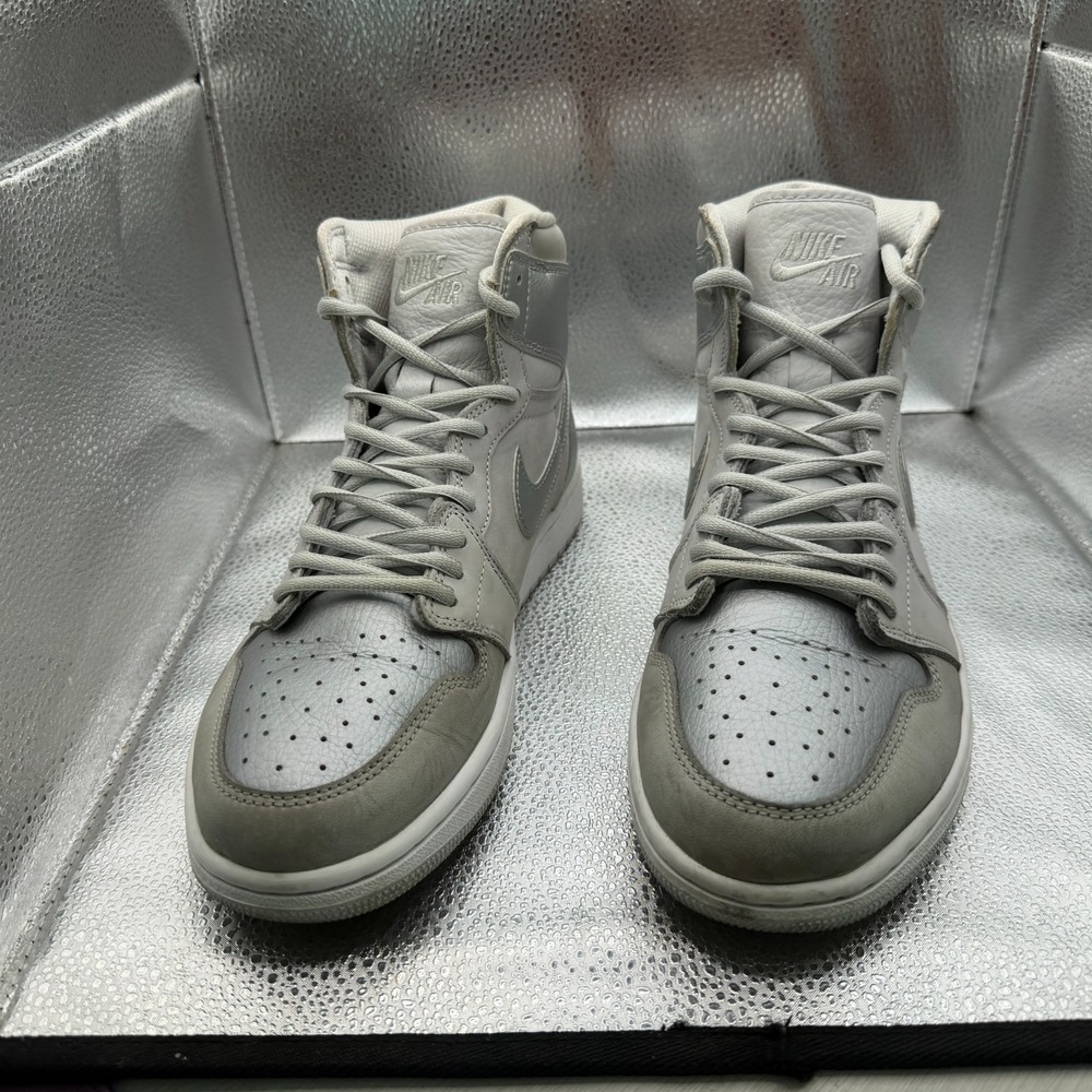 Size 10 Jordan 1 Retro High OG Japan Tokyo 2020 Gray Mens Sneakers DC1788-029 - Picture 4 of 12